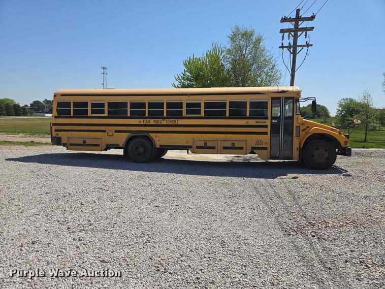 image for item ER1620 2007 Blue Bird Vision school bus