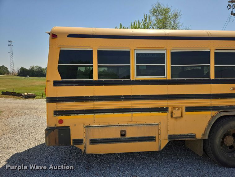 image for item ER1620 2007 Blue Bird Vision school bus