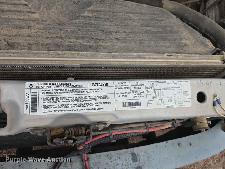 image for item ER1623 1998 Dodge Ram 1500 pickup truck