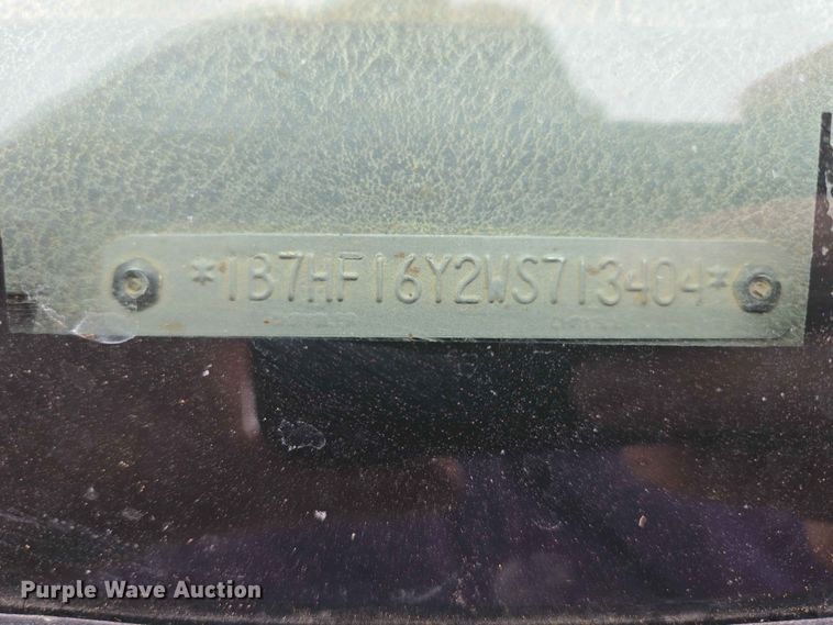 image for item ER1623 1998 Dodge Ram 1500 pickup truck
