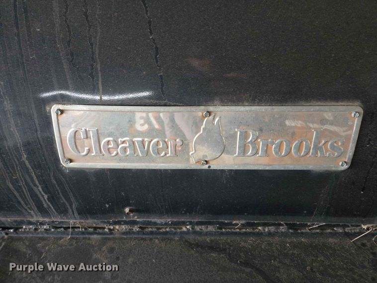 image for item ER1631 1975 Cleaver Brooks PSM50-150 boiler