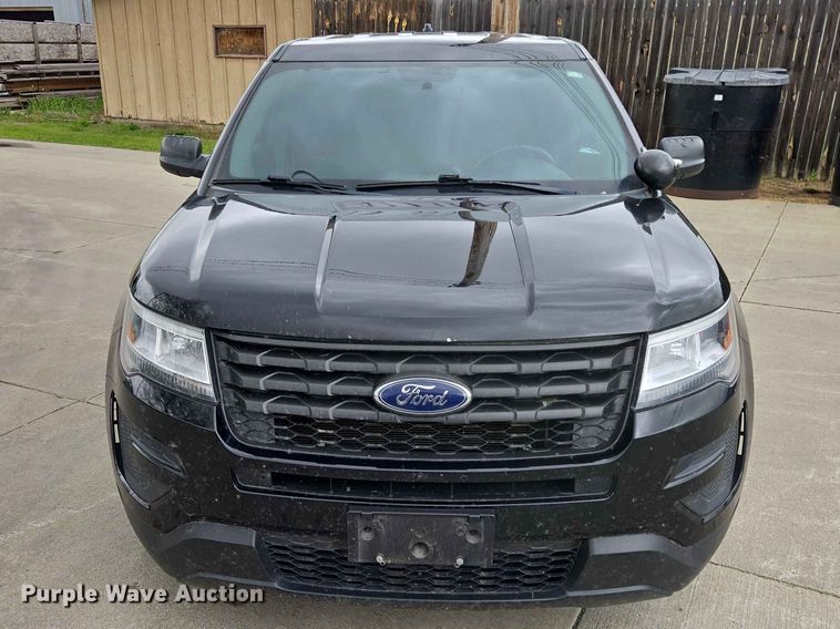 image for item ER1636 2018 Ford Explorer Police Interceptor SUV