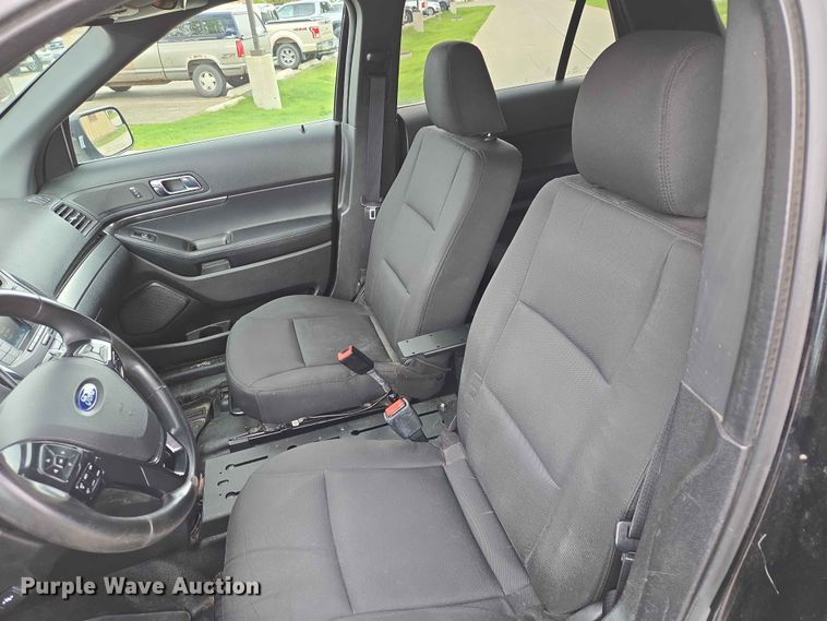 image for item ER1636 2018 Ford Explorer Police Interceptor SUV