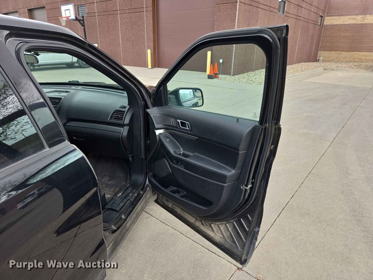 image for item ER1636 2018 Ford Explorer Police Interceptor SUV