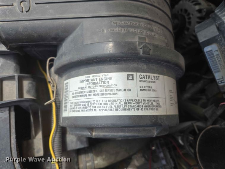 image for item ER1648 2004 Chevrolet Express school bus