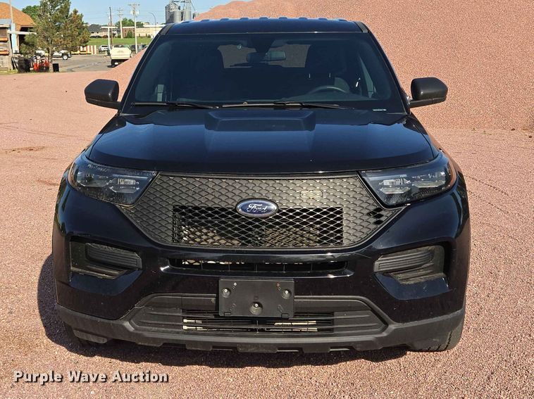 image for item ER1654 2021 Ford Explorer Police Interceptor SUV