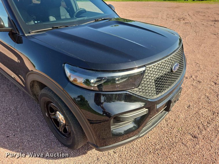 image for item ER1655 2022 Ford Explorer Police Interceptor SUV