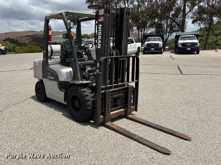 image for item ER7627 Nissan MUG1F2A35LV forklift