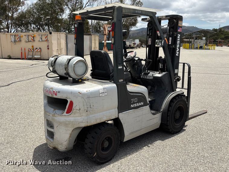 image for item ER7627 Nissan MUG1F2A35LV forklift