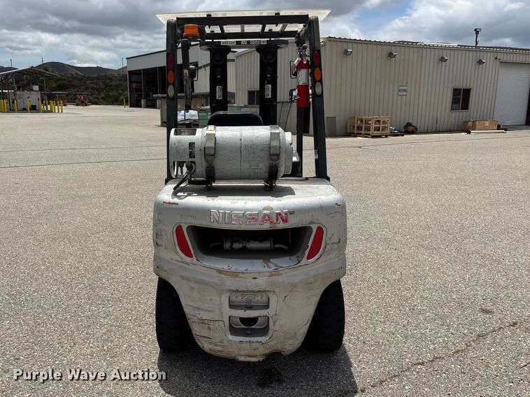 image for item ER7627 Nissan MUG1F2A35LV forklift