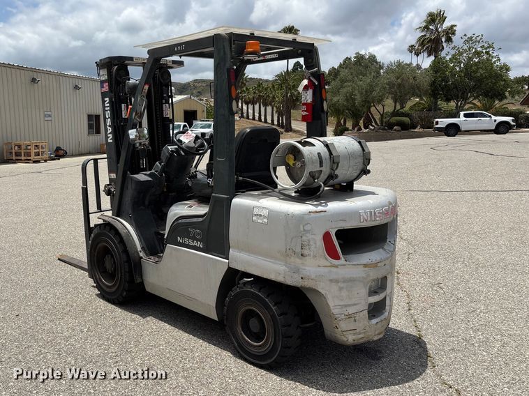 image for item ER7627 Nissan MUG1F2A35LV forklift