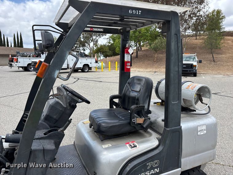 image for item ER7627 Nissan MUG1F2A35LV forklift