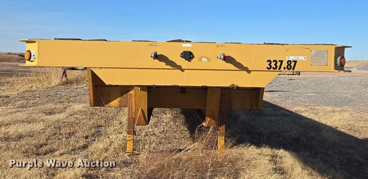 image for item ET1257 2013 Holden HLB50 drop deck equipment trailer