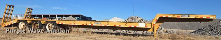 image for item ET1257 2013 Holden HLB50 drop deck equipment trailer