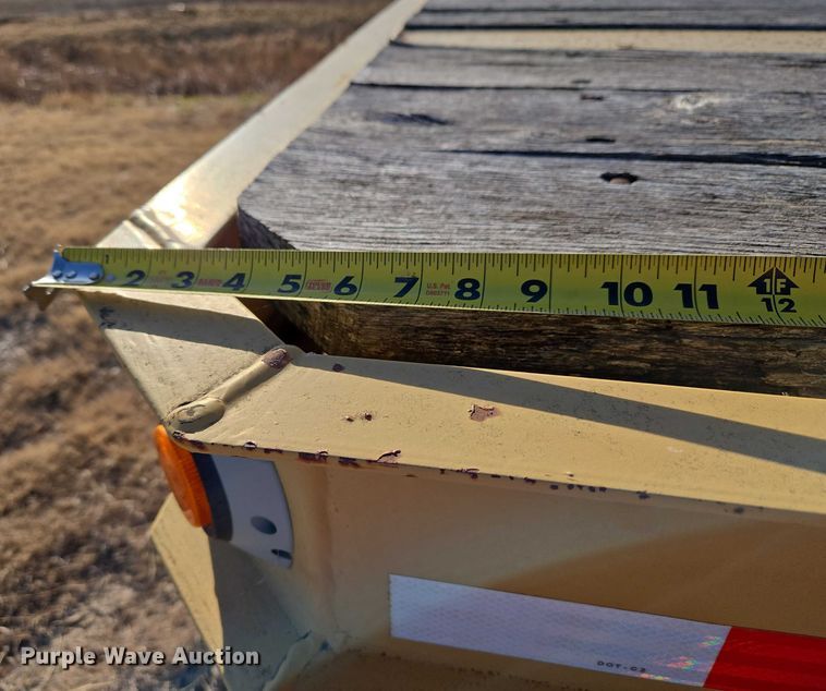image for item ET1257 2013 Holden HLB50 drop deck equipment trailer