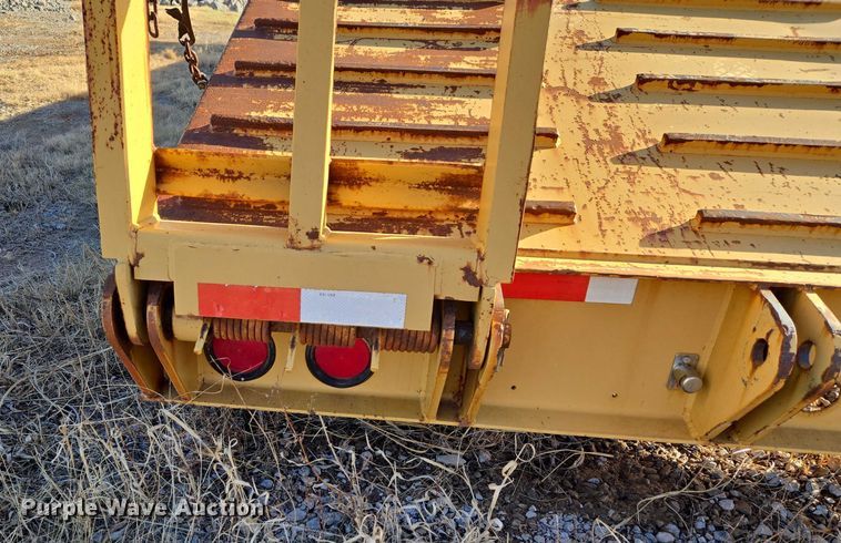 image for item ET1257 2013 Holden HLB50 drop deck equipment trailer