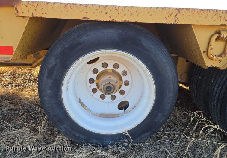 image for item ET1257 2013 Holden HLB50 drop deck equipment trailer