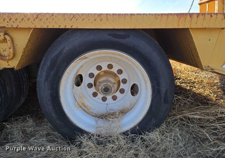 image for item ET1257 2013 Holden HLB50 drop deck equipment trailer