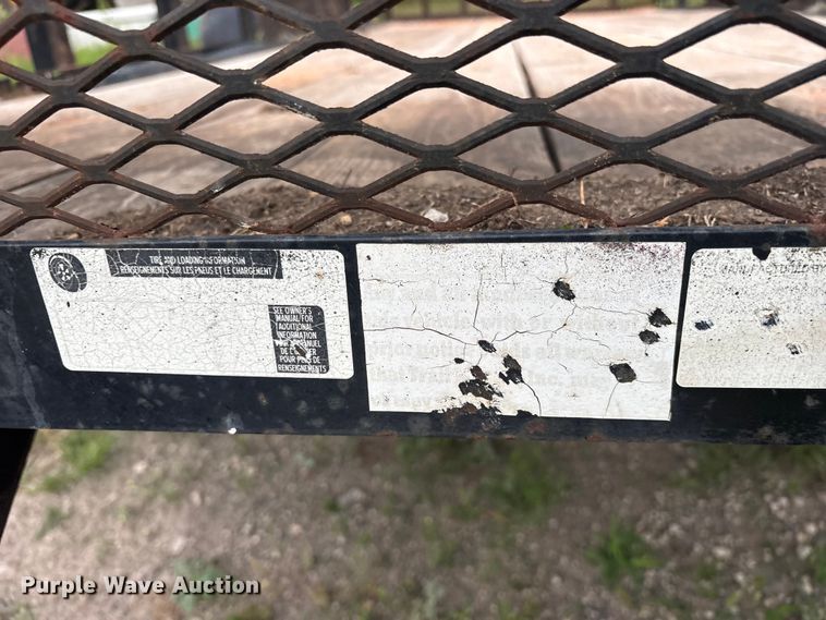 image for item ET2105 2013 Trail Master utility trailer