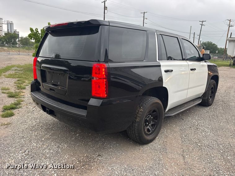 image for item ET2106 2020 Chevrolet Tahoe Police SUV