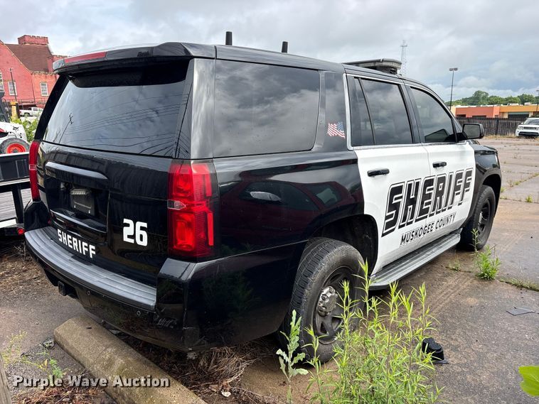 image for item ET2140 2015 Chevrolet Tahoe Police 