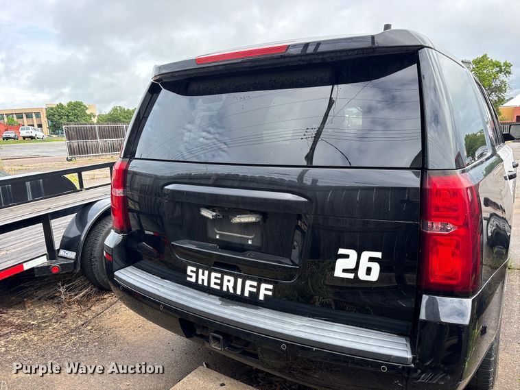 image for item ET2140 2015 Chevrolet Tahoe Police 