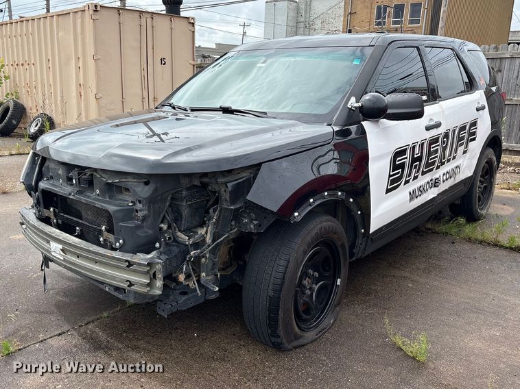 2018 Ford Explorer Police SUV