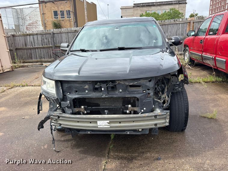 image for item ET2142 2018 Ford Explorer Police SUV