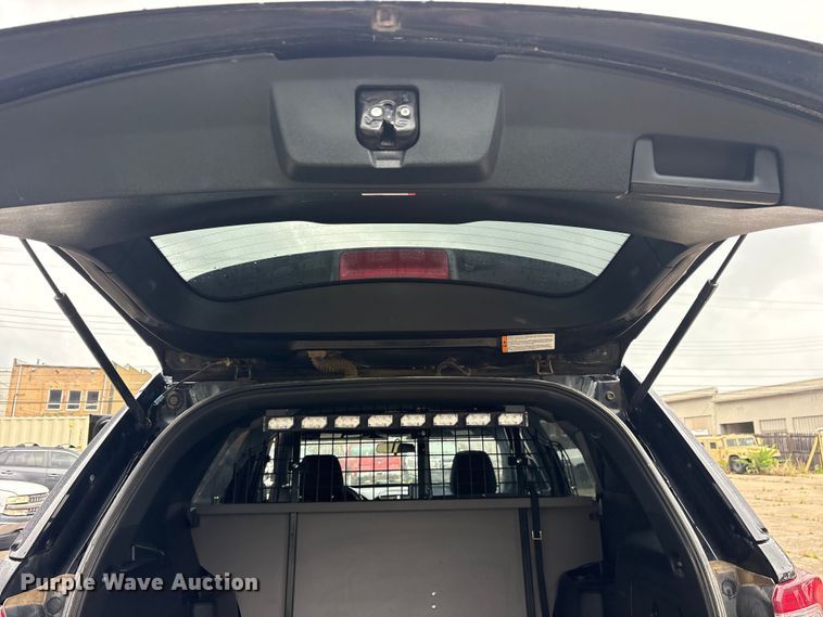 image for item ET2143 2018 Ford Explorer Police SUV