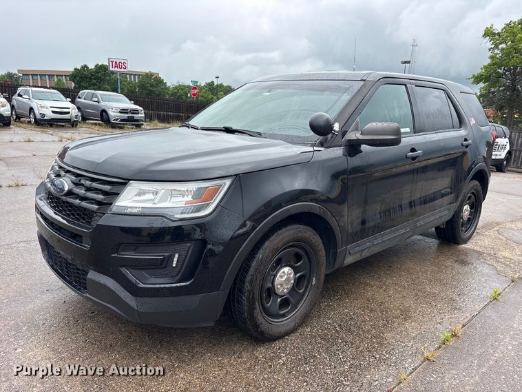 2018 Ford Explorer Police SUV
