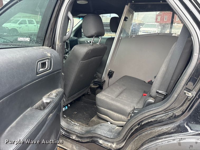 image for item ET2145 2018 Ford Explorer Police SUV