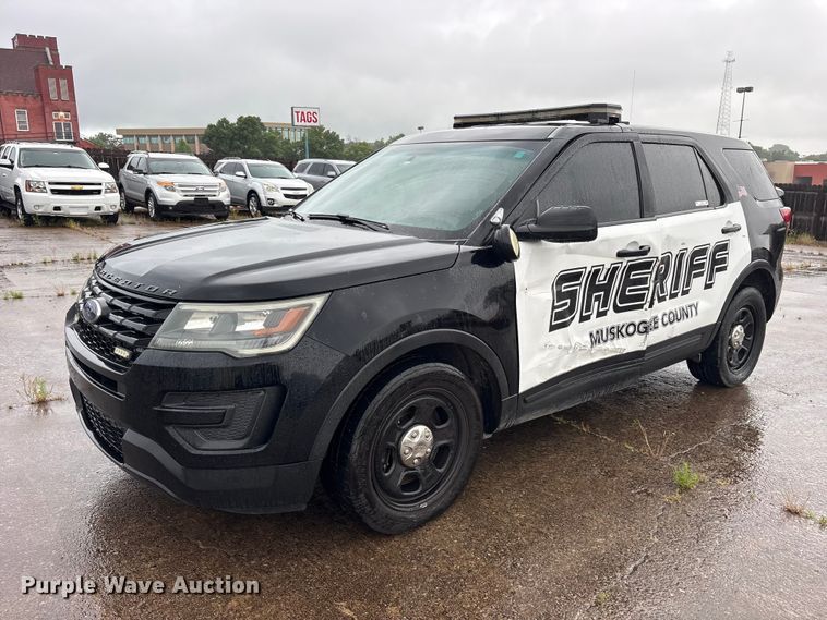 2016 Ford Explorer Police SUV
