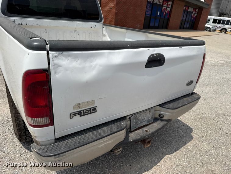 image for item ET6212 2001 Ford F150 Ext. Cab pickup truck