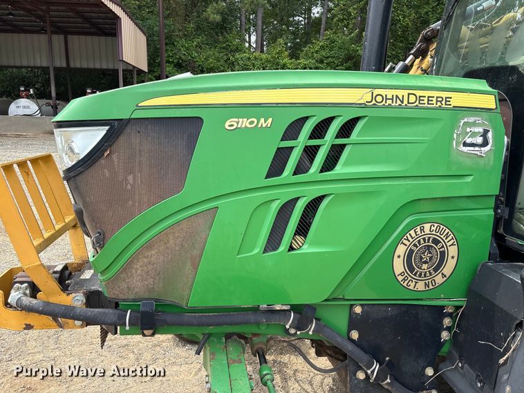 image for item EU0583 2016 John Deere 6110M tractor