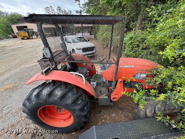 image for item EU0585 Kubota M8540 MFWD tractor