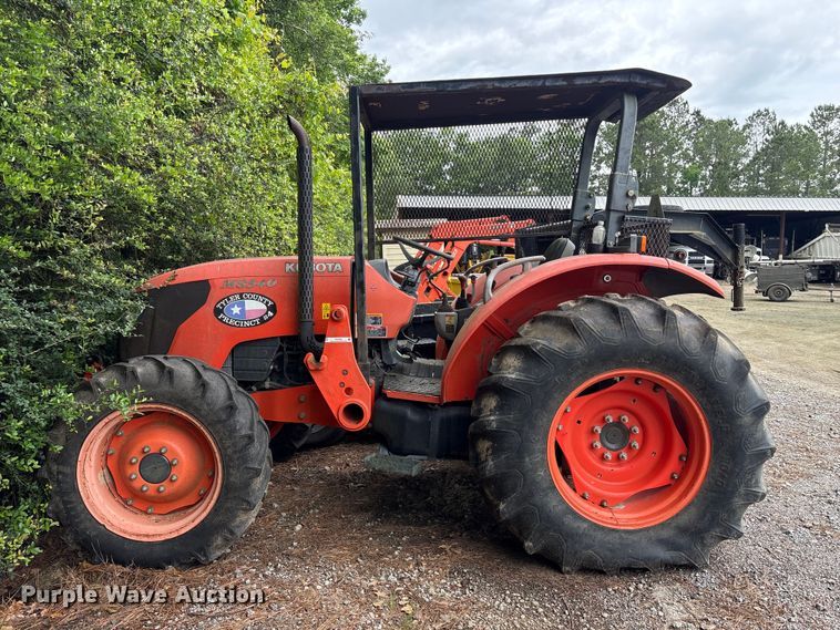 image for item EU0585 Kubota M8540 MFWD tractor