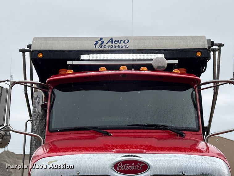 image for item EU0623 2016 Peterbilt 348 dump truck