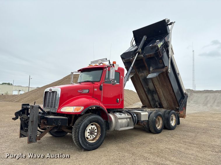 image for item EU0623 2016 Peterbilt 348 dump truck