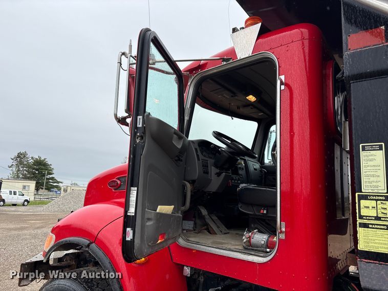 image for item EU0623 2016 Peterbilt 348 dump truck