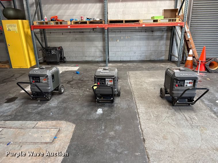 image for item EU8683 (3) Alpha DCX3000 generators