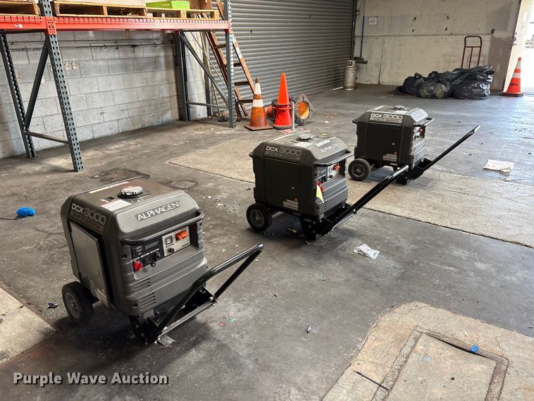 image for item EU8683 (3) Alpha DCX3000 generators