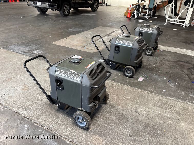 image for item EU8683 (3) Alpha DCX3000 generators