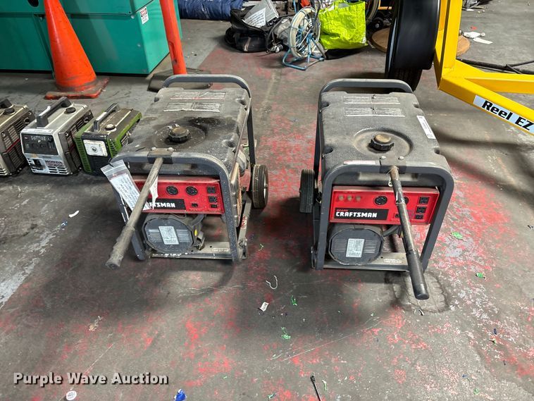 image for item EU8684 (2) Craftsman generators