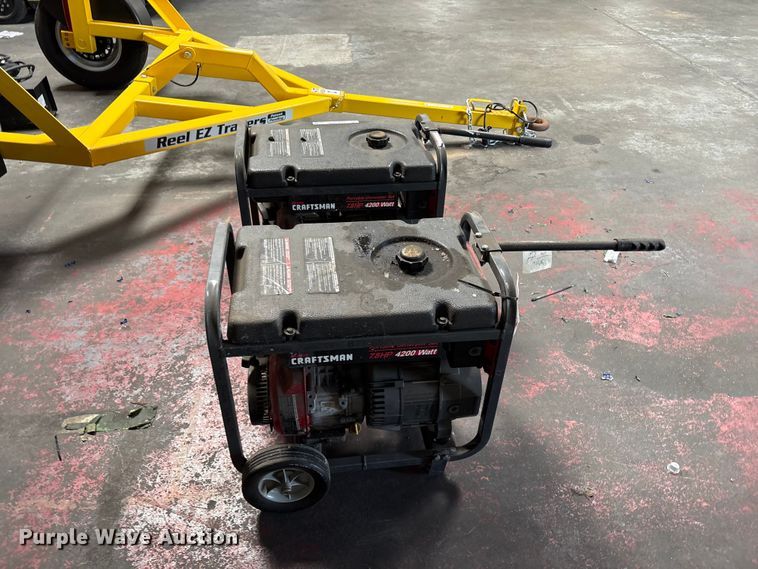 image for item EU8684 (2) Craftsman generators