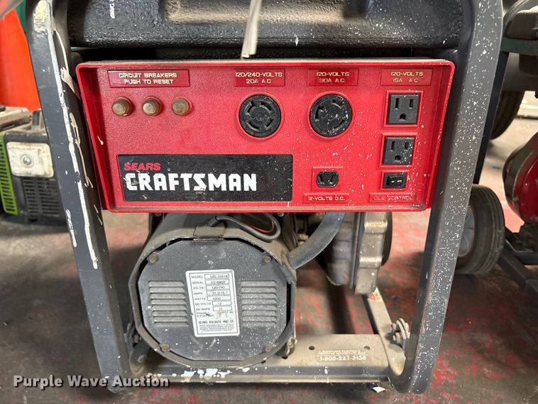 image for item EU8684 (2) Craftsman generators