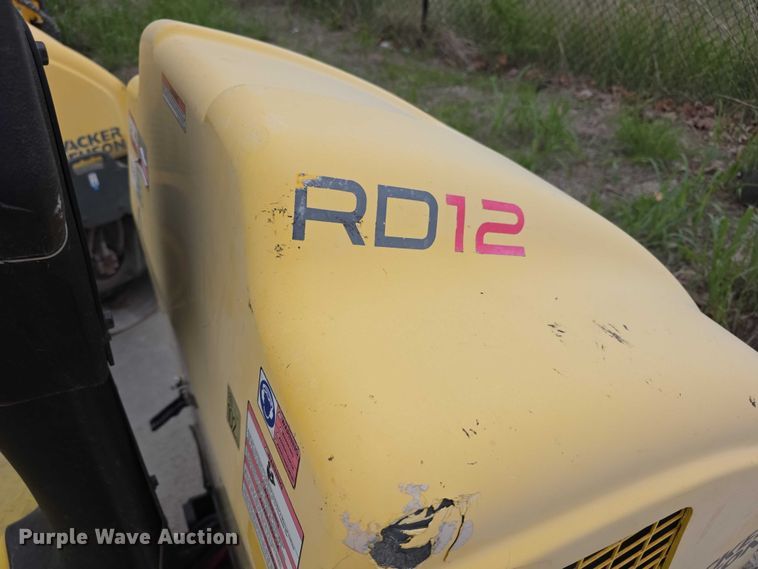 image for item EV2124 (4) Wacker Neuson RD12 double drum vibratory rollers