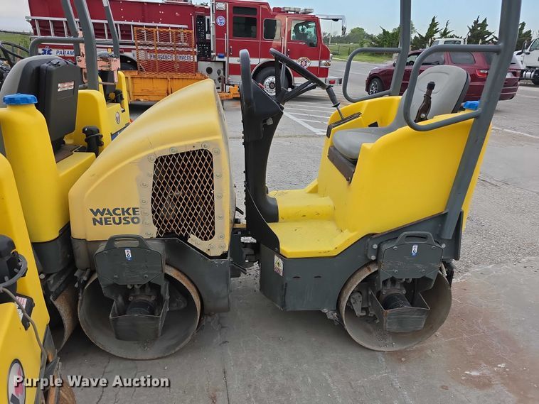image for item EV2124 (4) Wacker Neuson RD12 double drum vibratory rollers