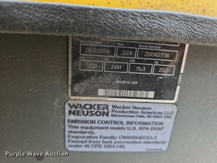 image for item EV2124 (4) Wacker Neuson RD12 double drum vibratory rollers