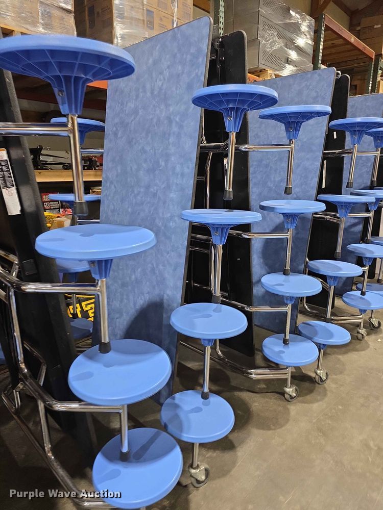 image for item EV2200 (5) 12' L tables