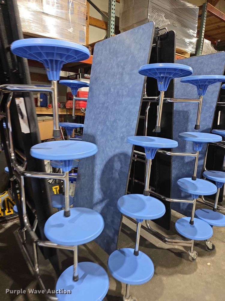 image for item EV2200 (5) 12' L tables